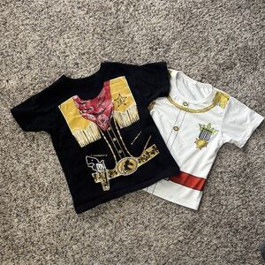 Kids Dress Up T Shirts - Cowboy and Prince